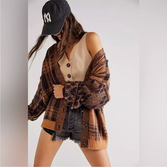 Free People Sepia Cardigan - Picture 1 of 4